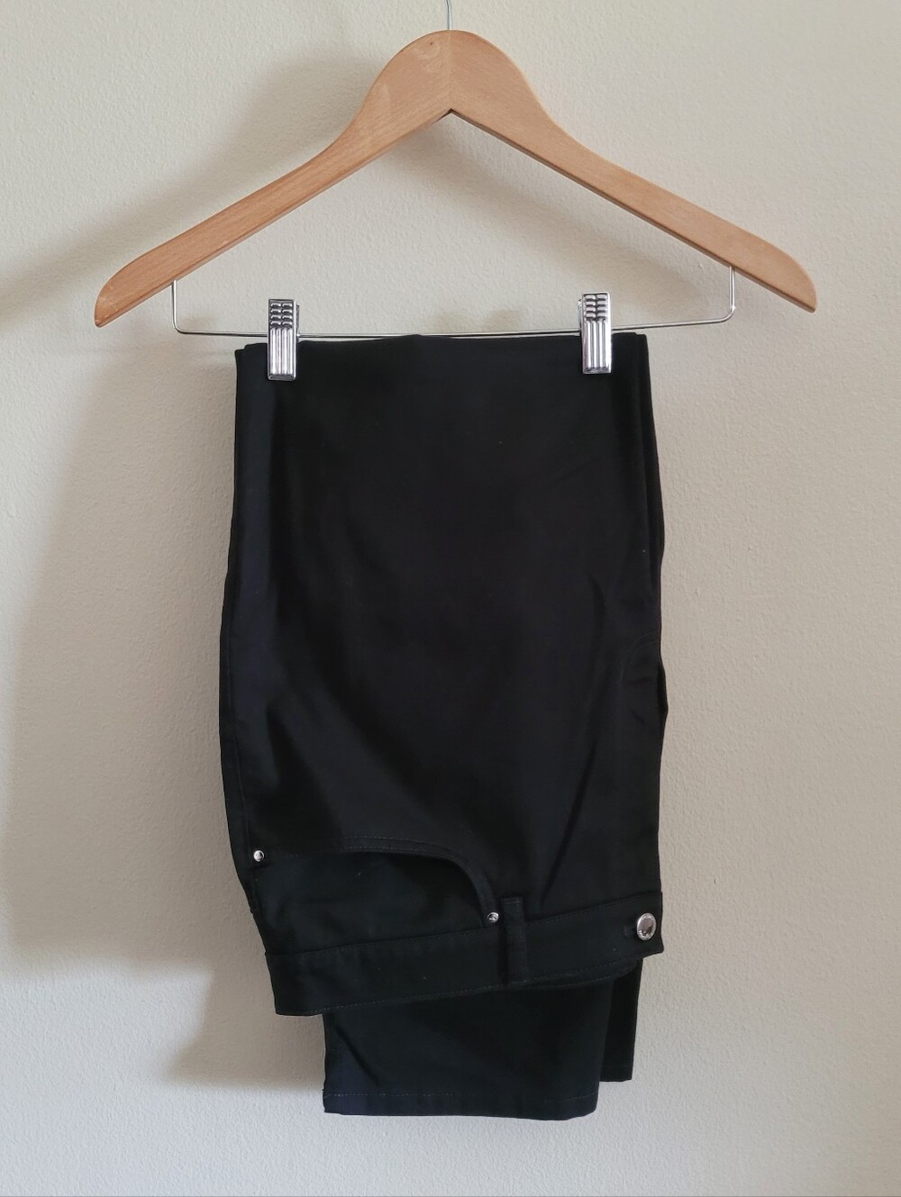 Jones New York Classic Black Stretch Easy Care Ankle Pant, Women's Size 16